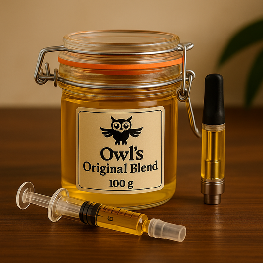 Tarro de 100 g de mezcla original de Owls