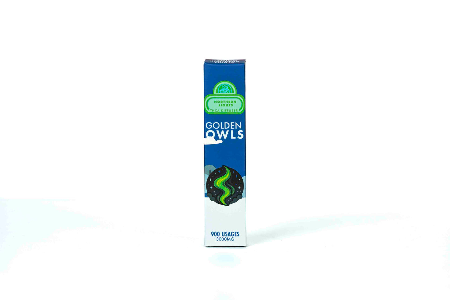 Golden Owls Northern Lights vaporizador de THCA de 3 ml – 3000 mg