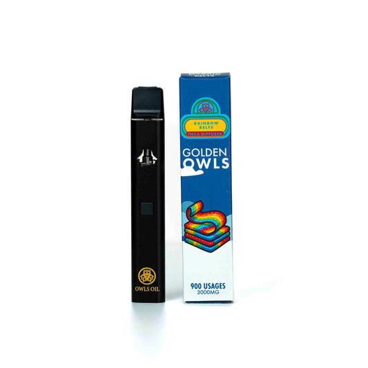 Vaporizador Golden Owls Rainbow Belts 3ml THCA – 3000mg