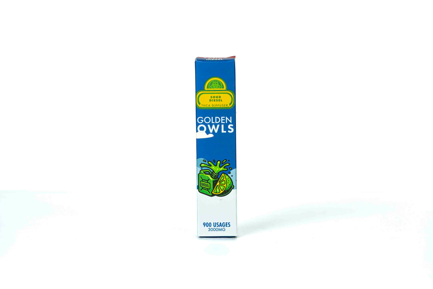Golden Owls Sour Diesel Vaporizador de THCA de 3 ml – 3000 mg