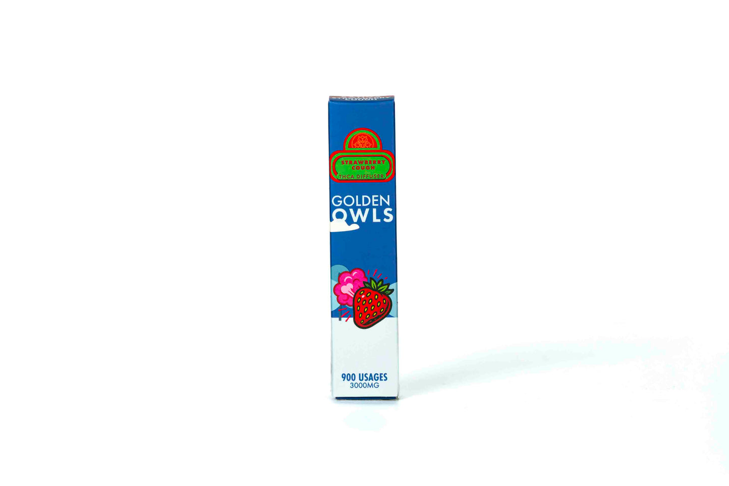Vaporizador Golden Owls Strawberry Cough 3ml THCA – 3000mg