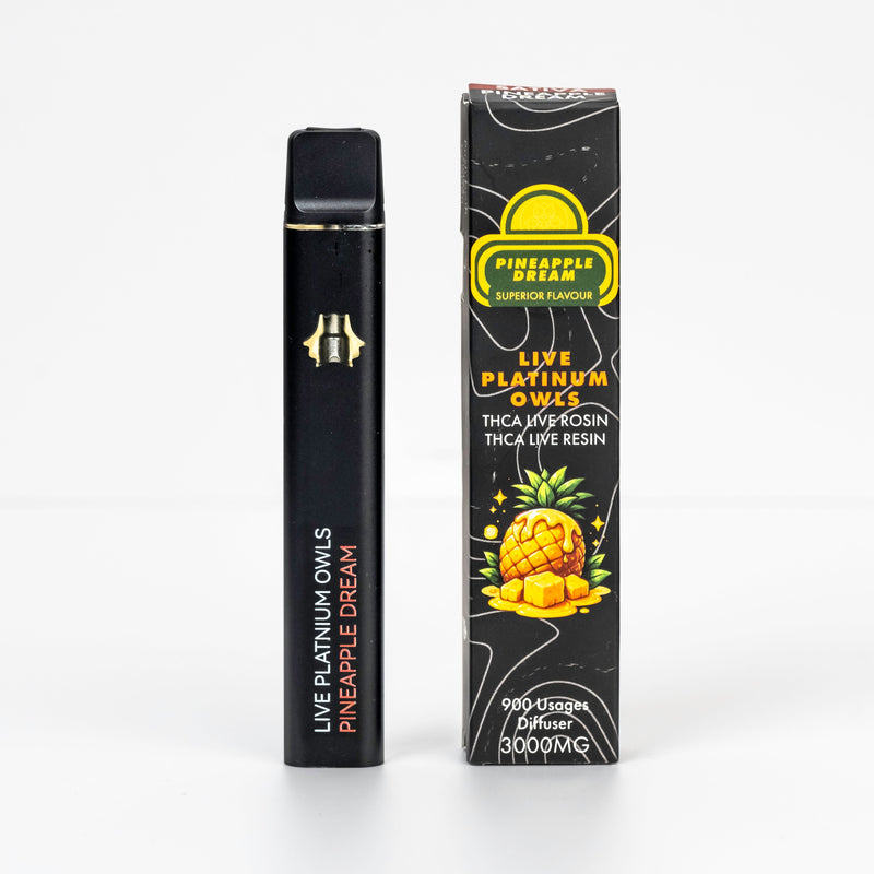 Live Platinum Owls THCA 3ml Vapes