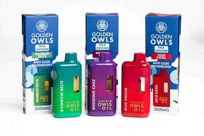 Difusor de THCA Golden Owls de 2 ml