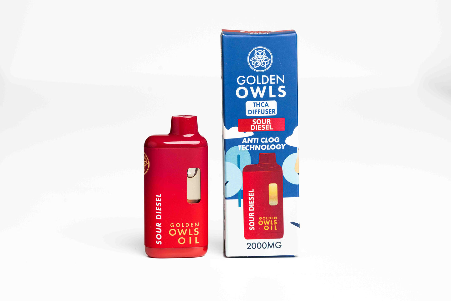 Difusor de THCA Golden Owls de 2 ml