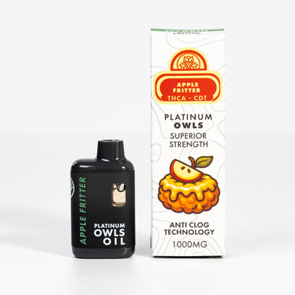 Platinum Owls THCA 1ml Vape – Apple Fritter
