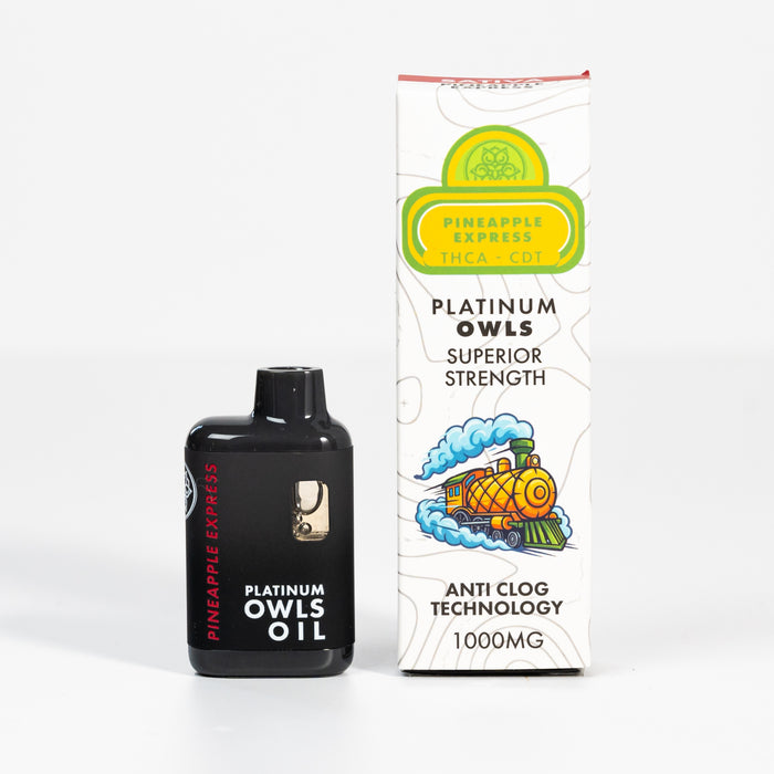 Vaporizador Platinum Owls THCA 1 ml – Pineapple Express
