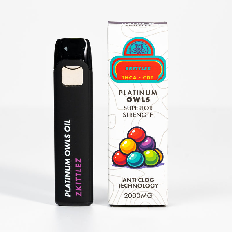 Vaporizadores THCA 2ml Platinum Owls